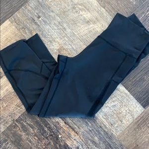 ZYIA Black Light N Luxe Mesh Capri